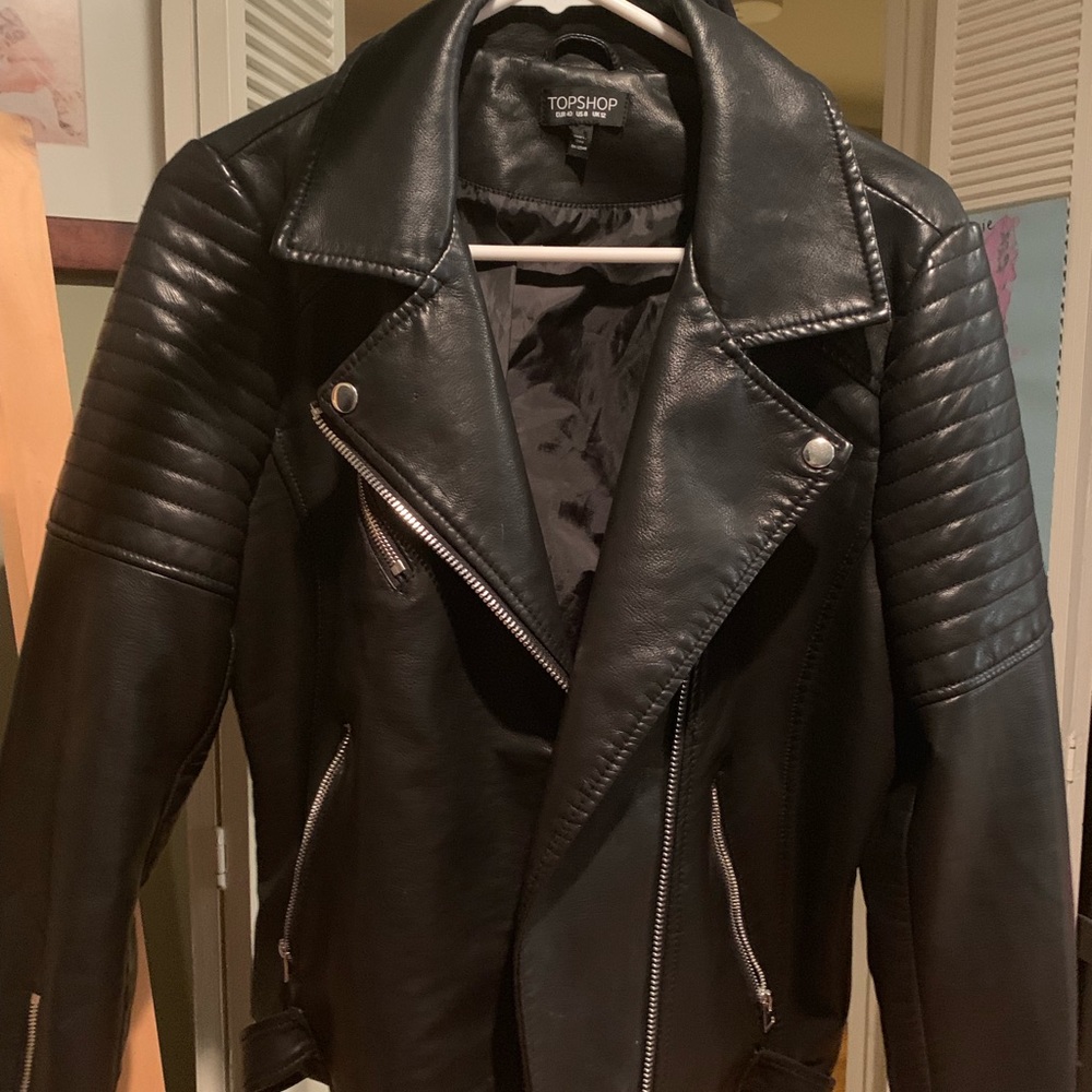 TopShop Rosa Biker Jacket